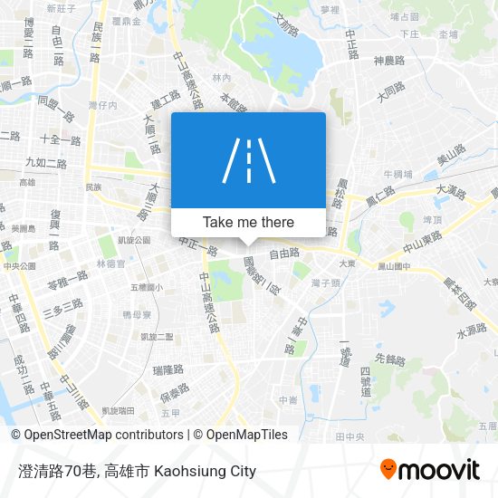 澄清路70巷 map