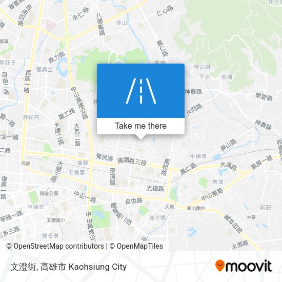 文澄街 map