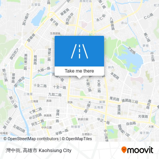 灣中街 map
