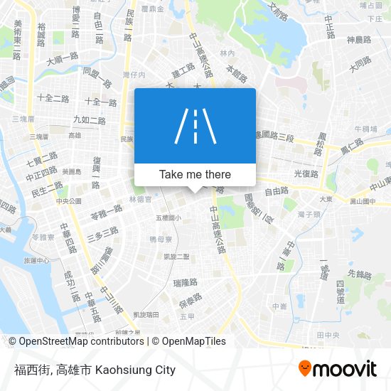 福西街 map