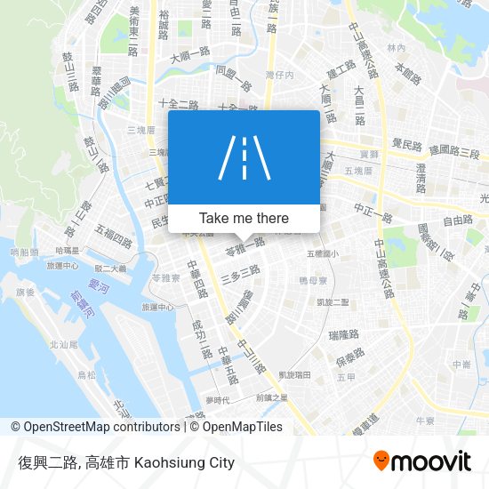 復興二路 map