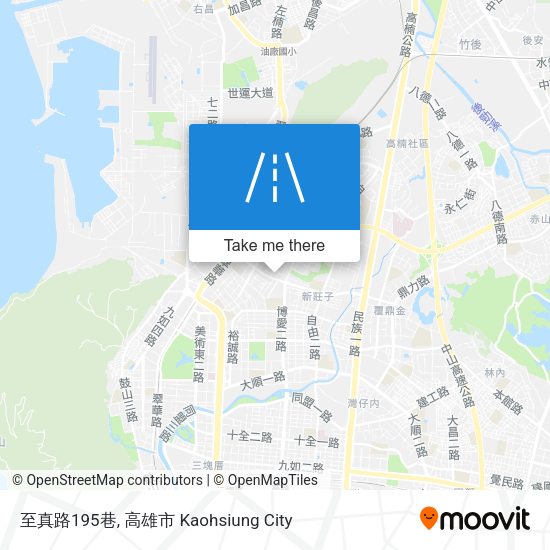 至真路195巷 map