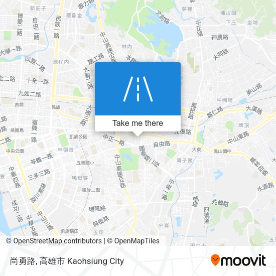 尚勇路 map