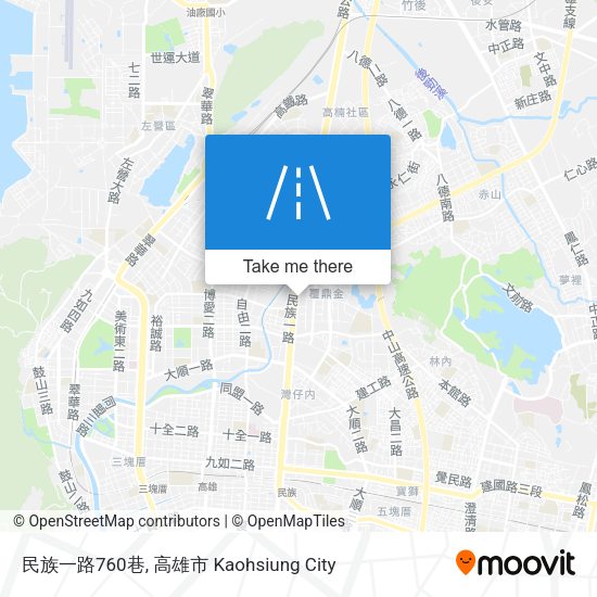 民族一路760巷 map