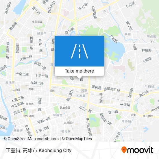 正豐街 map
