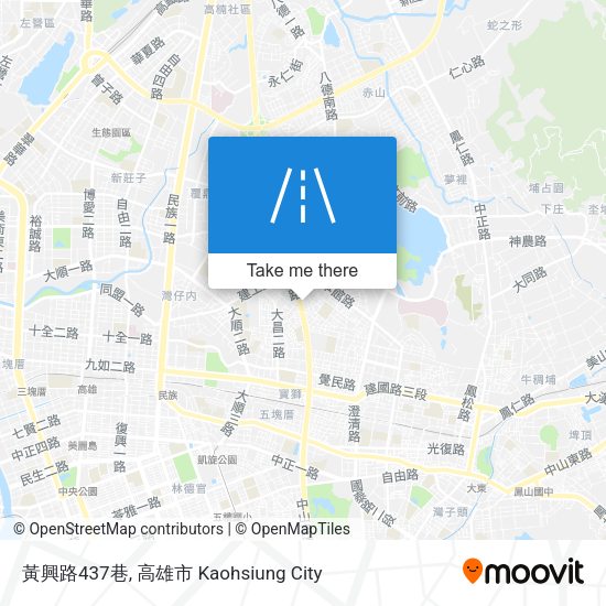 黃興路437巷地圖
