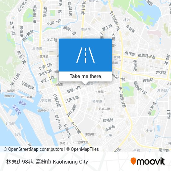 林泉街98巷 map