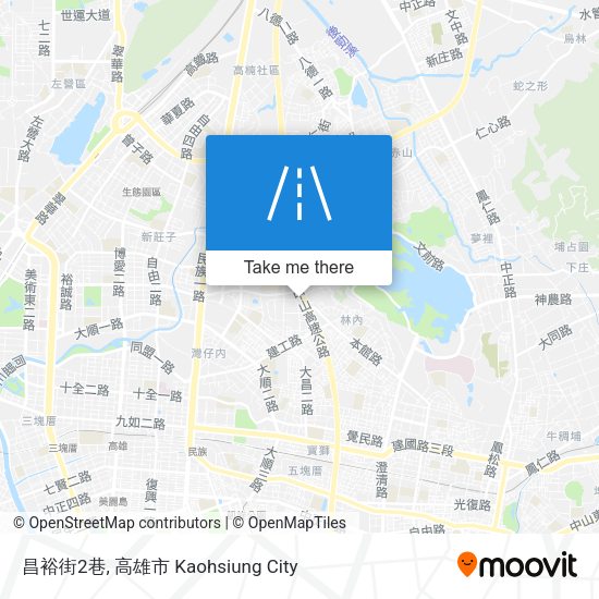 昌裕街2巷地圖