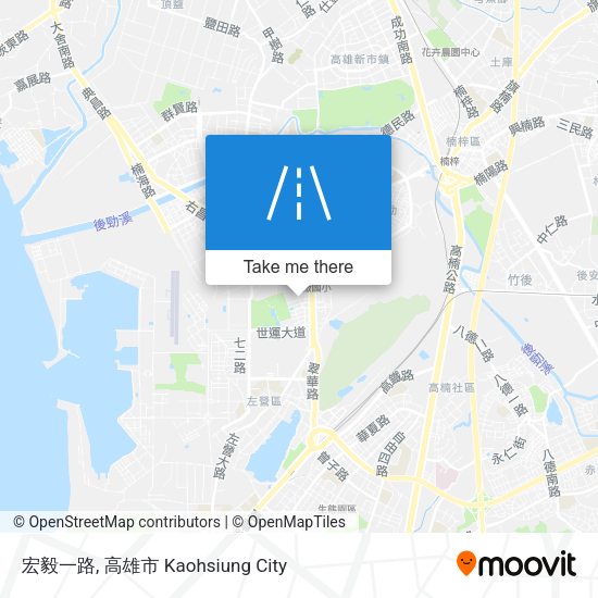 宏毅一路 map