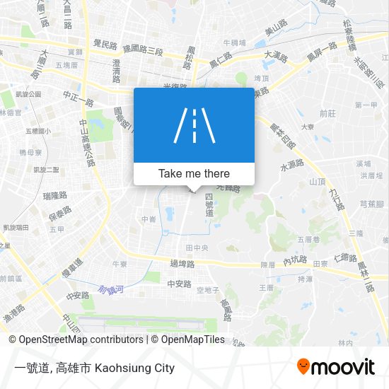 一號道 map