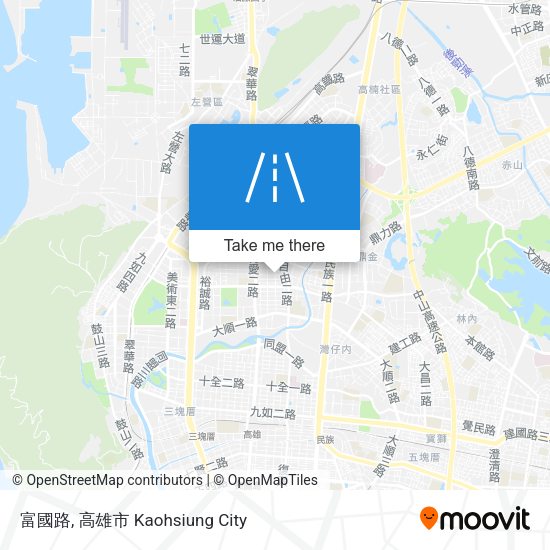 富國路 map