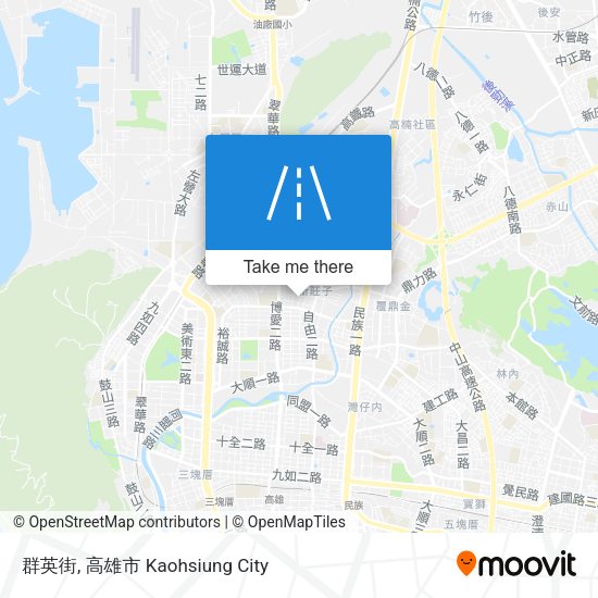 群英街 map