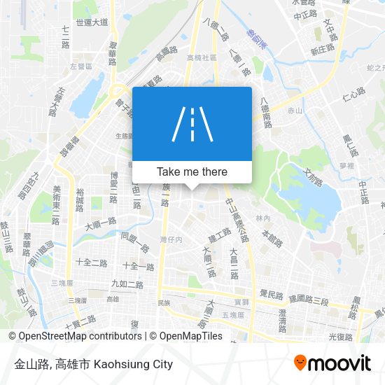 金山路 map