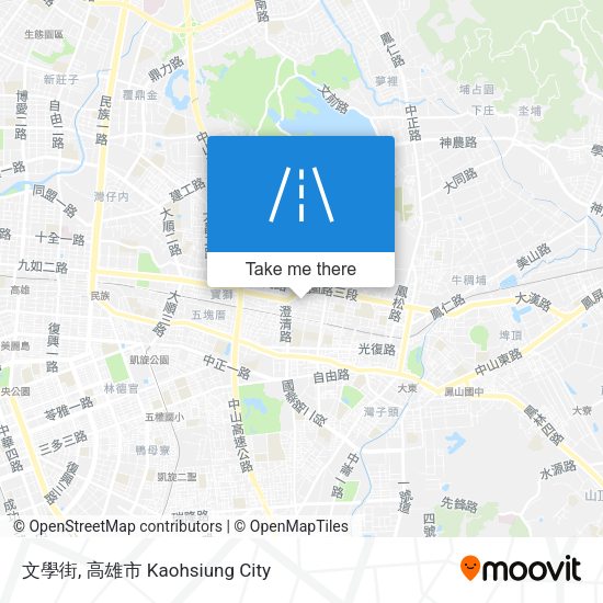 文學街 map