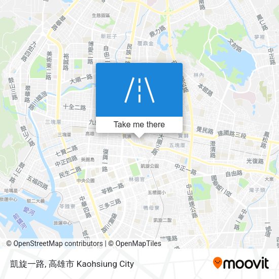 凱旋一路 map