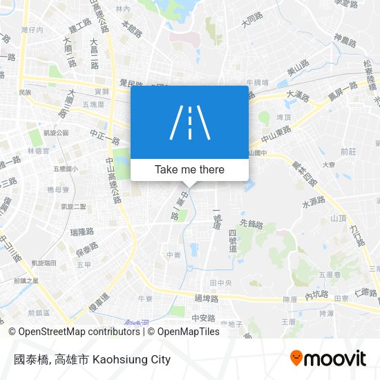 國泰橋地圖