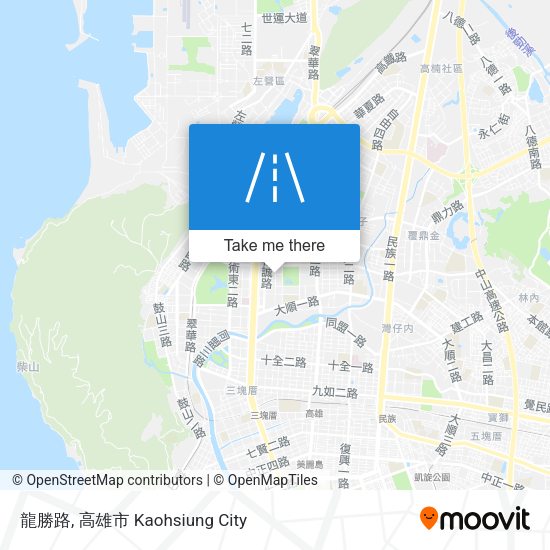 龍勝路 map