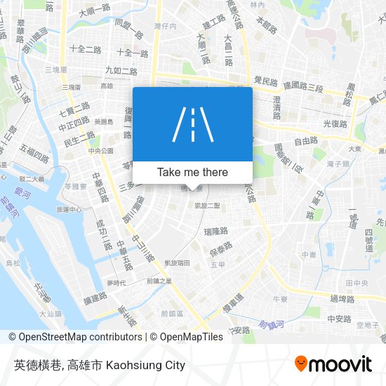 英德橫巷 map