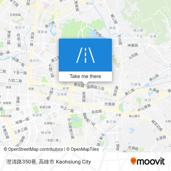 澄清路350巷 map