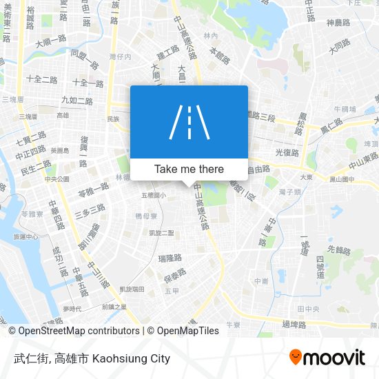 武仁街 map
