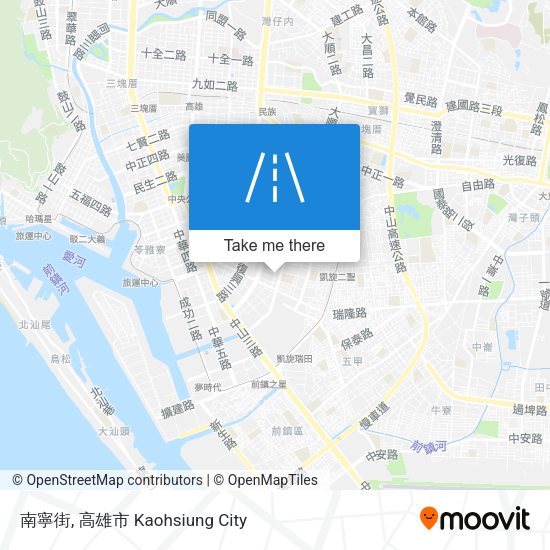 南寧街 map