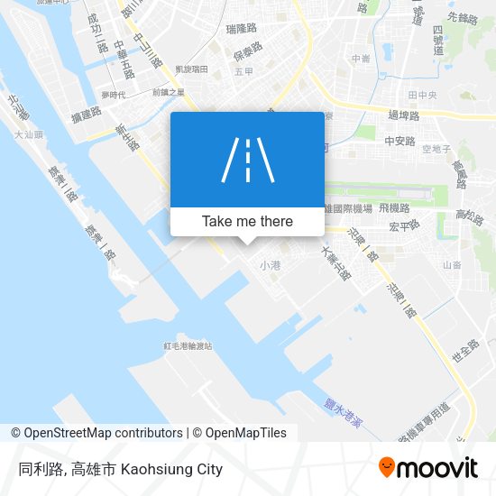 同利路 map