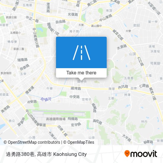 過勇路380巷 map