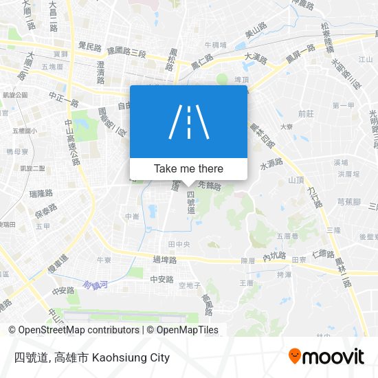 四號道地圖