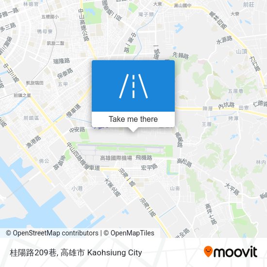 桂陽路209巷 map