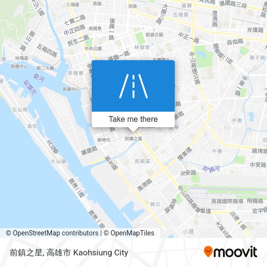 前鎮之星 map