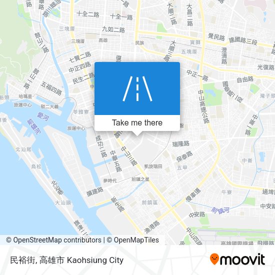民裕街 map
