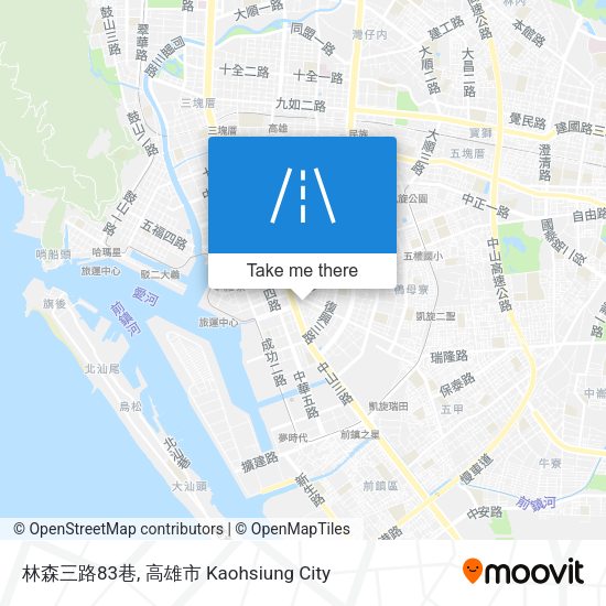 林森三路83巷 map