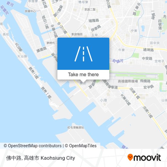佛中路地圖