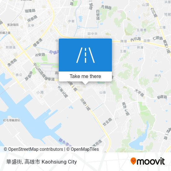 華盛街地圖