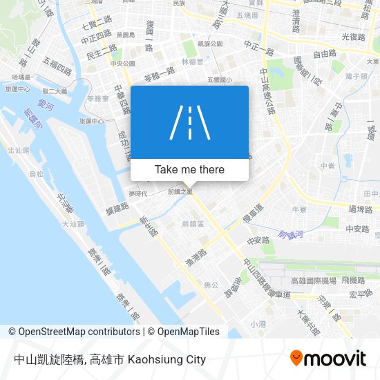 中山凱旋陸橋 map