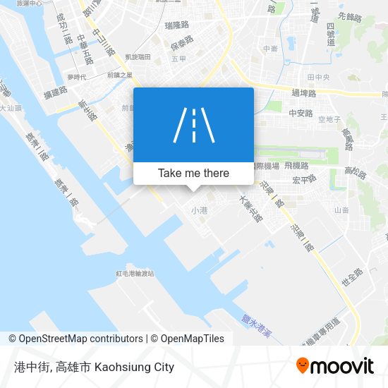 港中街 map