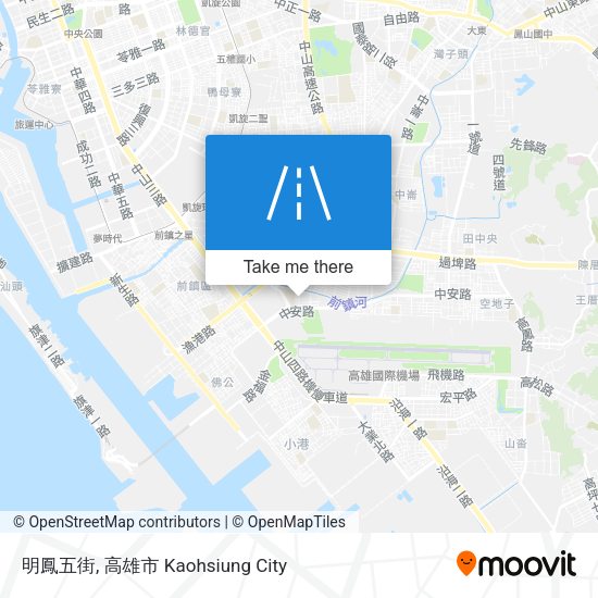 明鳳五街 map
