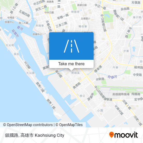 鎮國路 map