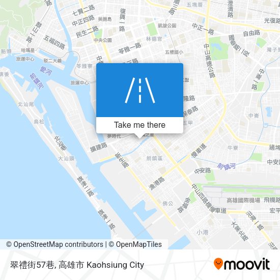 翠禮街57巷 map