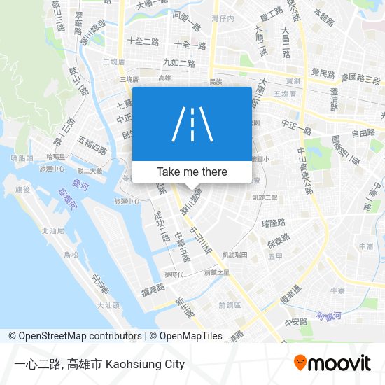 一心二路 map