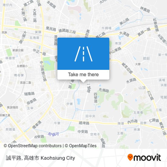 誠平路地圖