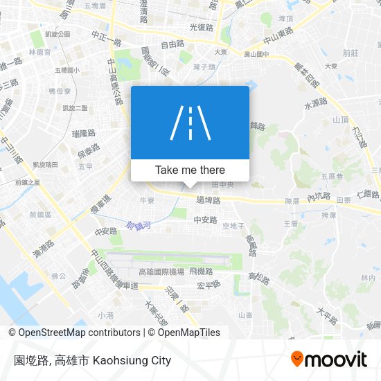 園墘路 map