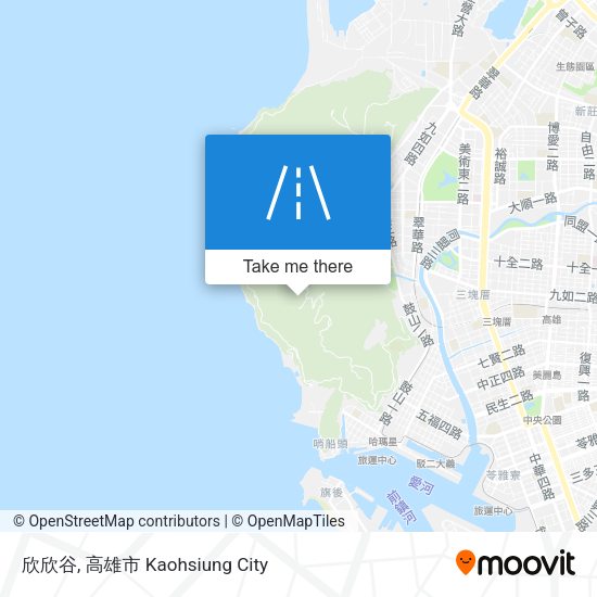欣欣谷 map