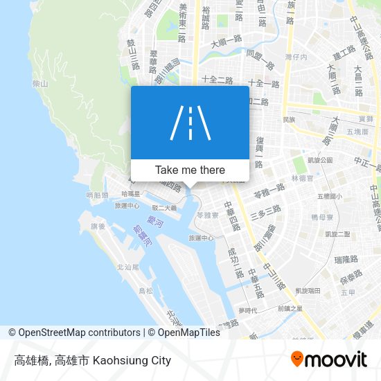 高雄橋 map