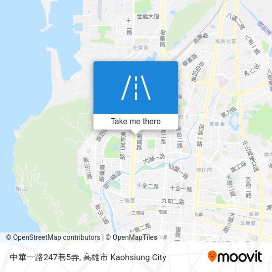 中華一路247巷5弄 map