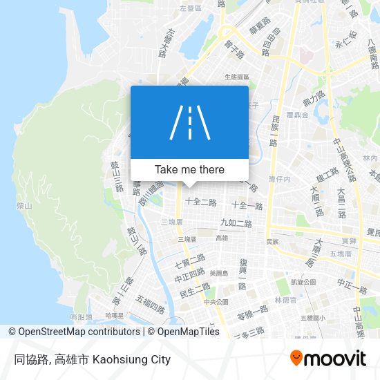 同協路地圖