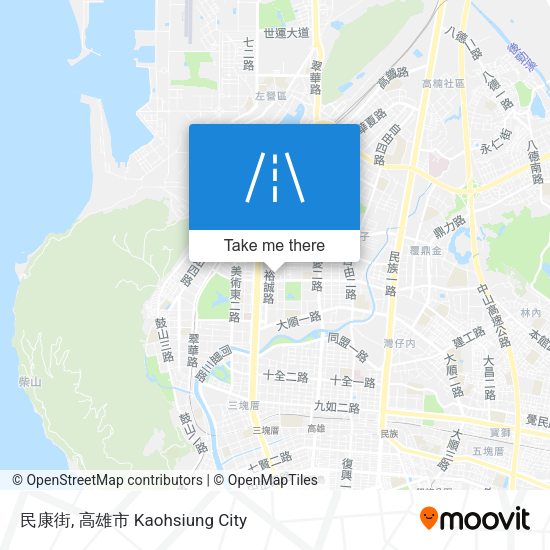 民康街 map