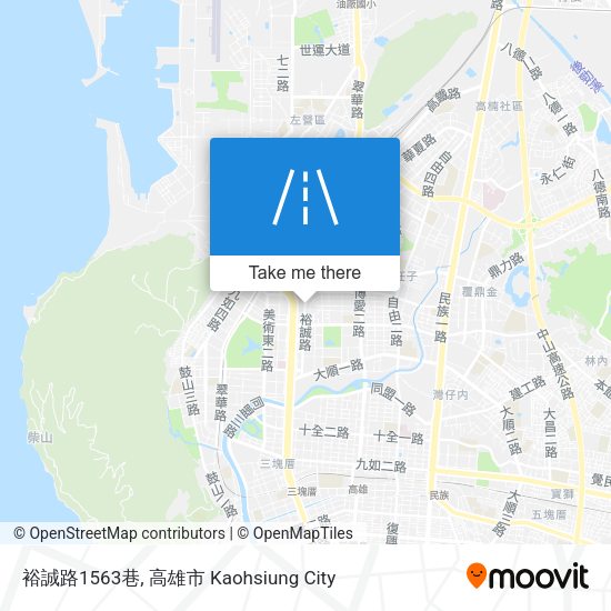 裕誠路1563巷 map