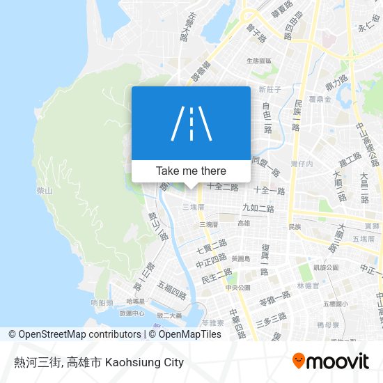 熱河三街地圖