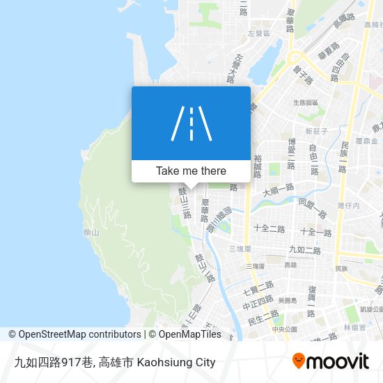 九如四路917巷地圖